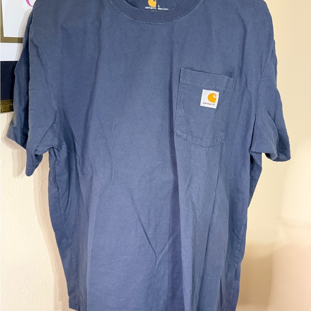 Carhartt Men's Navy Short Sleeve Tee‎